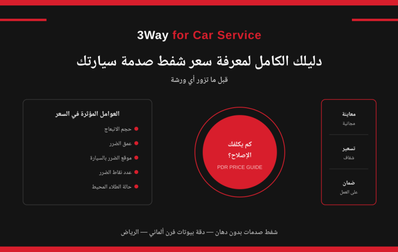 دليلك الكامل لمعرفة سعر شفط صدمة السيارة قبل الزيارة 6 دليلك الكامل لمعرفة سعر شفط صدمة السيارة قبل الزيارة