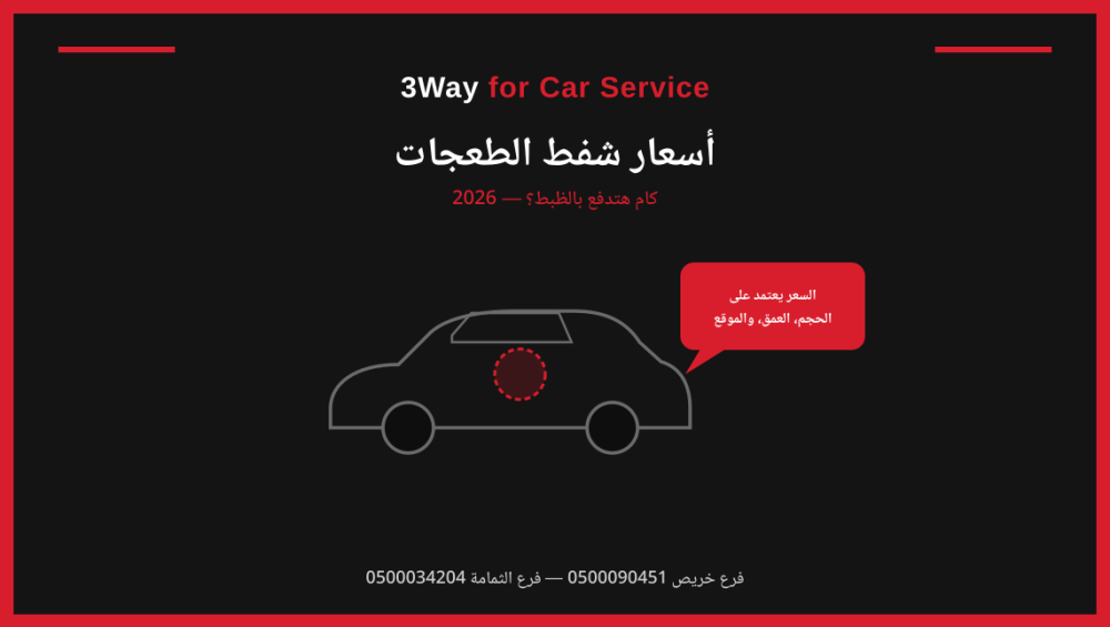اسعار شفط الطعجات في الرياض: كام هتدفع بالظبط؟ 1 اسعار شفط الطعجات في الرياض 2026: كام هتدفع بالظبط؟